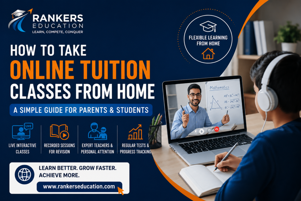 Online tuition for students at home